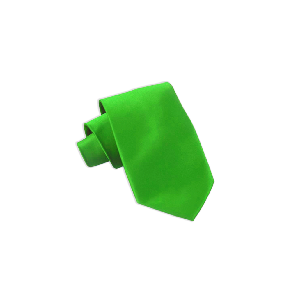 corbata verde botella